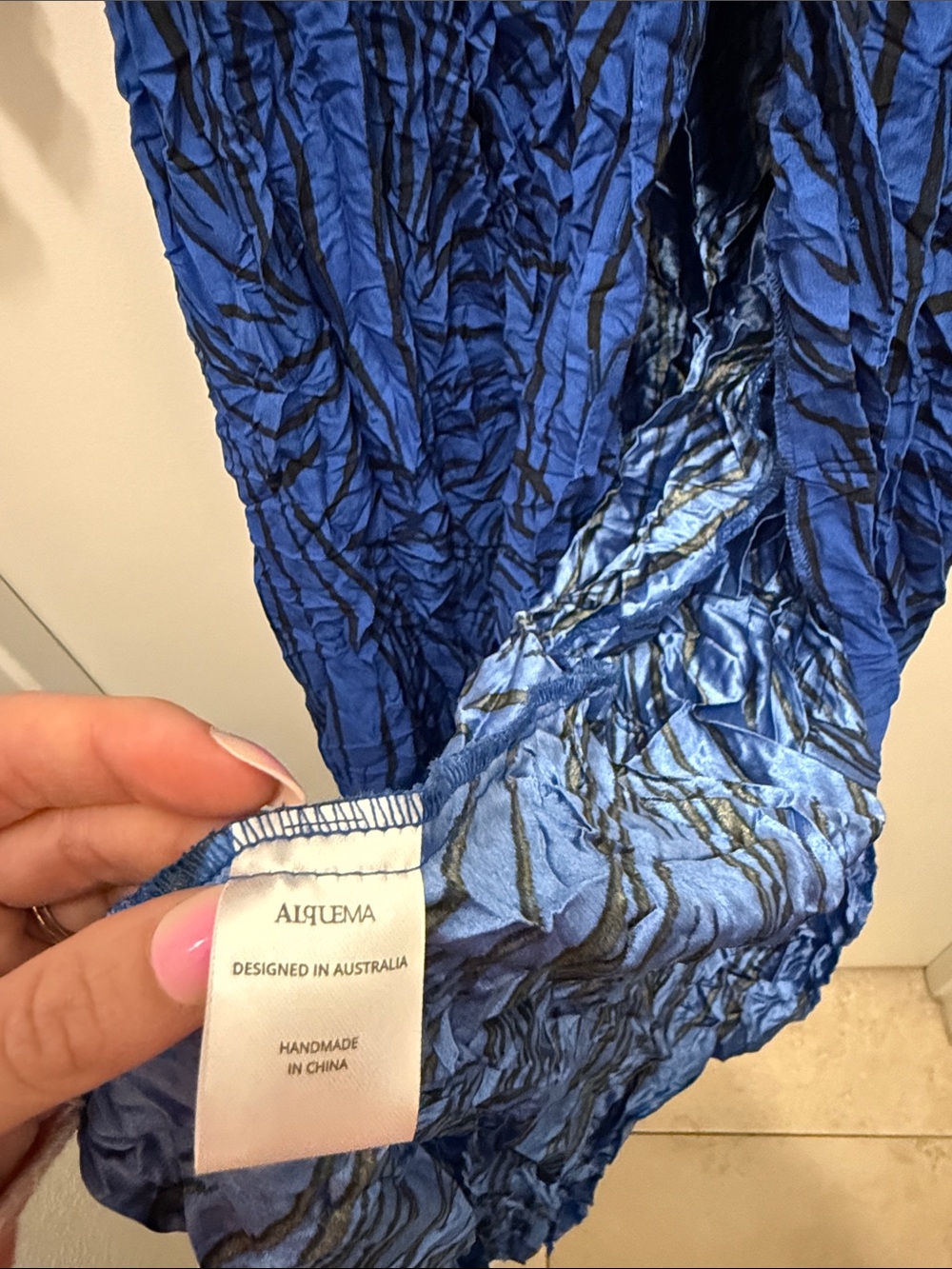 Alquema NEHRU COAT DRESS - Picture 4 of 6